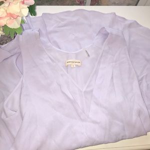 Rebecca Taylor lavender blouse